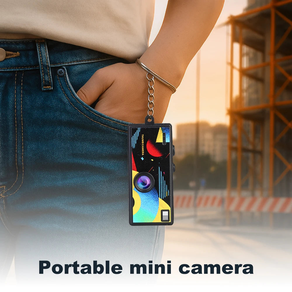 Mini cáma retro digital HD